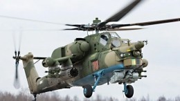 Минобороны РФ показало, как вертолеты Ми-28 уничтожают командные пункты ВСУ
