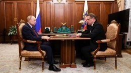 Путин обсудил с Мурашко развитие здравоохранения в новых регионах страны