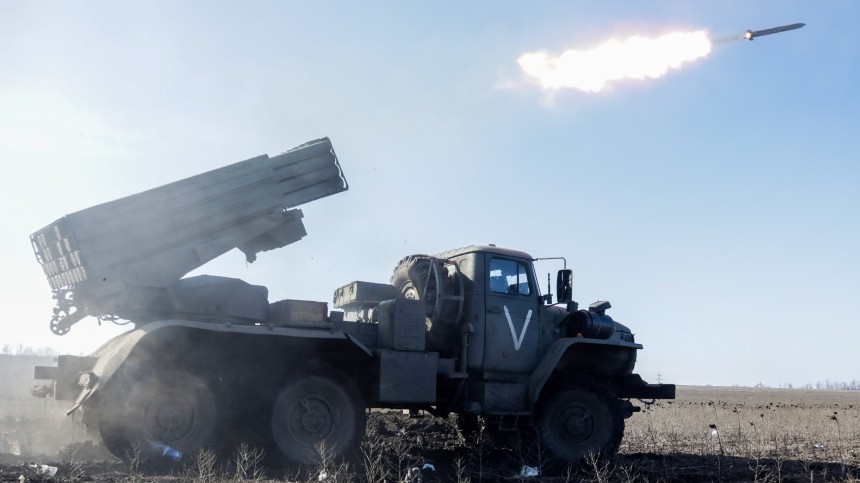 ВС России уничтожили позиции ВСУ под Донецком с помощью термитных снарядов