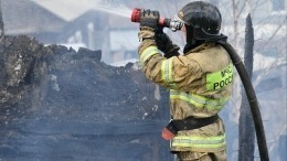 Один человек погиб при пожаре в аварийном доме в Астрахани