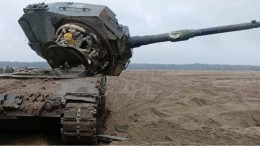 Оторвали башню: как украинские боевики опростоволосились с танком Leopard