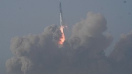 Ракета Starship Илона Маска взорвалась на четвертой минуте испытательного полета