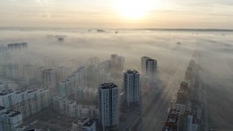 Словно Сайлент Хилл: Екатеринбург окутал густой туман