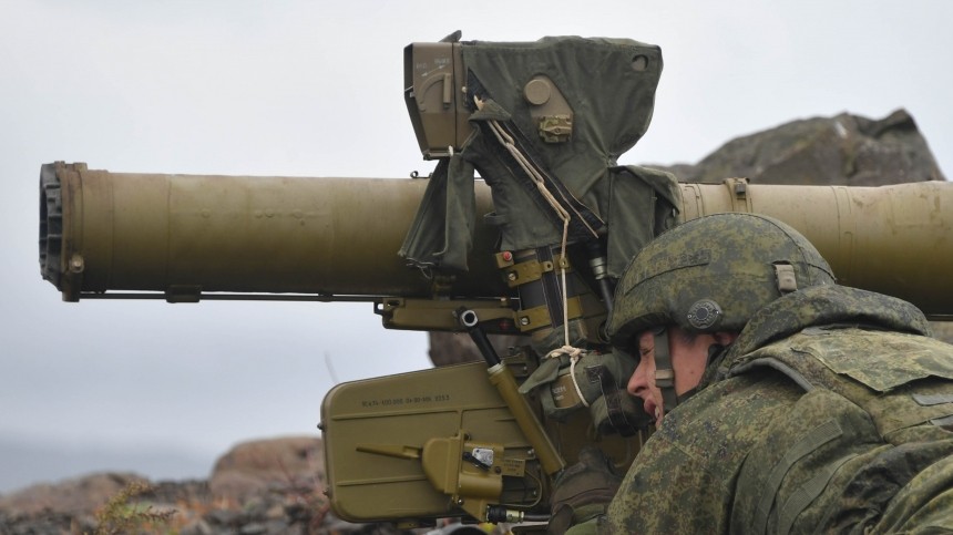 Минобороны РФ показало кадры оперативной работы противотанковых резервов ВДВ