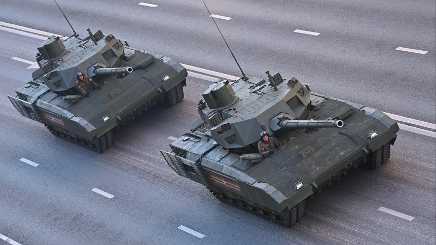 ВС РФ начали использовать танки Т-14 «Армата» в зоне СВО