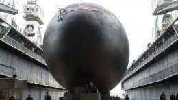 Подлодку «Можайск» для ТОФ спустили на воду в Петербурге