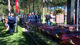 В Калужской области перезахоронили 29 советских солдат