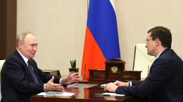 Путин пожелал Глебу Никитину переизбрания губернатором Нижегородской области