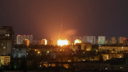 Взрывы в Киеве привели к повреждению резервуара с дизельным топливом