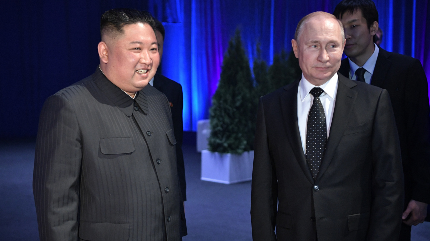 Лидер КНДР поздравил Путина и российский народ с Днем Победы