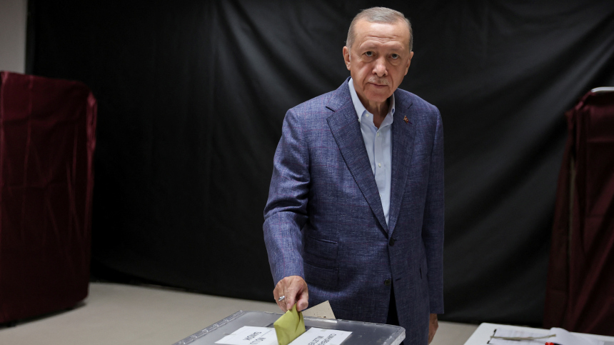 Эрдоган набрал 49,35% голосов на выборах после обработки всех бюллетеней