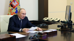 Путин провел встречу с главами Новосибирской и Амурской областей