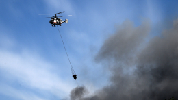 Поддержка с воздуха: как Ми-8 помогают тушить природные пожары в Свердловской области