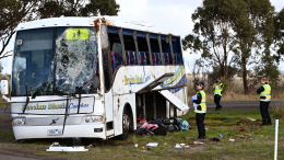 Лоб в лоб: страшная авария с участием автобуса произошла в Дагестане