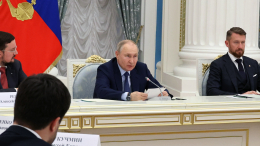 Путин встретился с участниками «Деловой России»