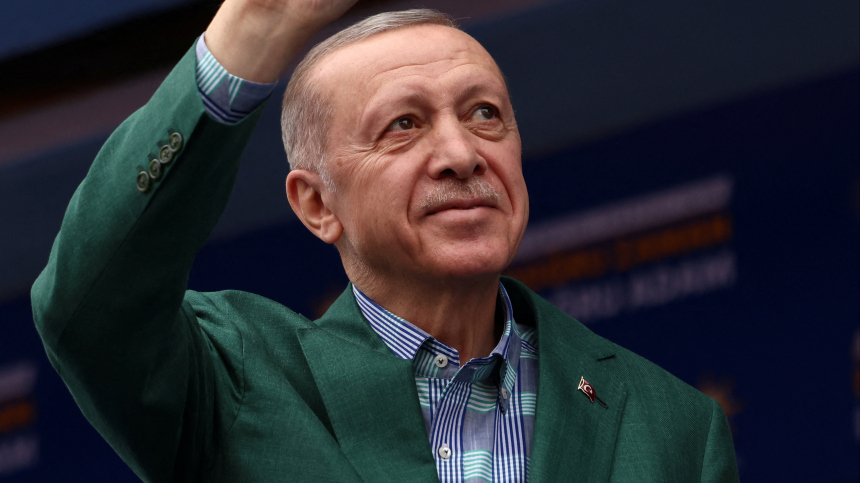 Эрдоган в третий раз одержал победу на выборах президента Турции