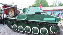Возглавит парад: танк Т-70 времен ВОВ из Мелитополя восстановят в Петербурге