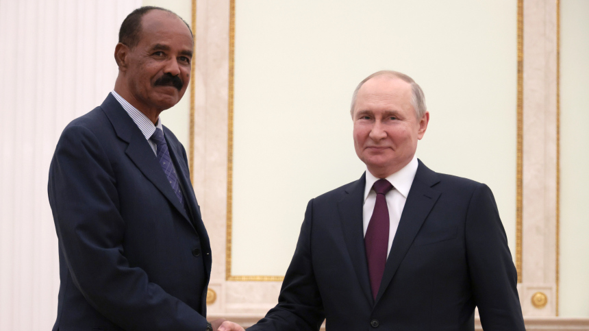 «Мы сможем»: о чем Путин говорил с президентом Эритреи Афеворки