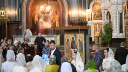Как в Москве отметили День Святой Троицы