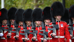 В ходе репетиции парада в Лондоне три королевских гвардейца потеряли сознание