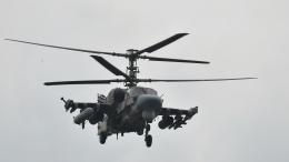 Российские вертолеты Ка-52 уничтожили технику НАТО в зоне спецоперации