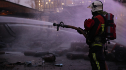 На Новочеркасской ГРЭС в Ростовской области произошел пожар