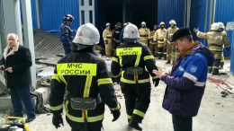 Пожар произошел в здании порохового завода в тамбовском Котовске