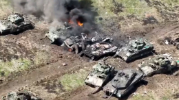 Путин рассказал, как в зоне спецоперации горят немецкие танки Leopard