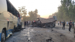 Восемь человек погибли в ДТП с автобусом в Дагестане