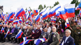 В Кузбассе прошел концерт патриотического фестиваля «Песни за Родину»