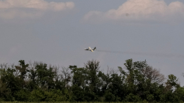Российские военные сбили украинский Су-25 в Запорожской области