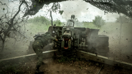 Помогает артиллерия: российские бойцы выбивают ВСУ с их позиций на северском направлении