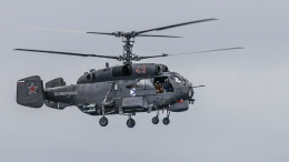 Вертолет Ка-27 уничтожил дрейфующую украинскую мину в Черном море