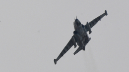 Минобороны сообщило о сбитом украинском самолете Су-25 в ДНР