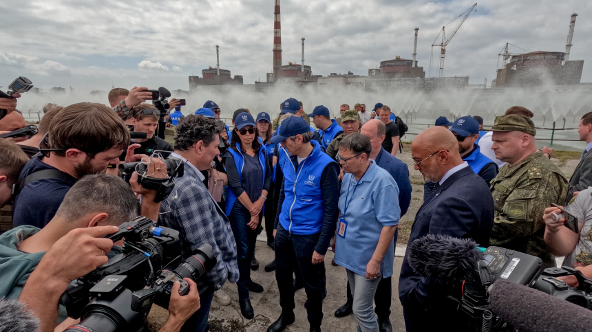 Эксперты МАГАТЭ нашли близ ЗАЭС не угрожающие ядерной безопасности мины