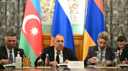Нормализация отношений: Лавров встретился с главами МИД Азербайджана и Армении