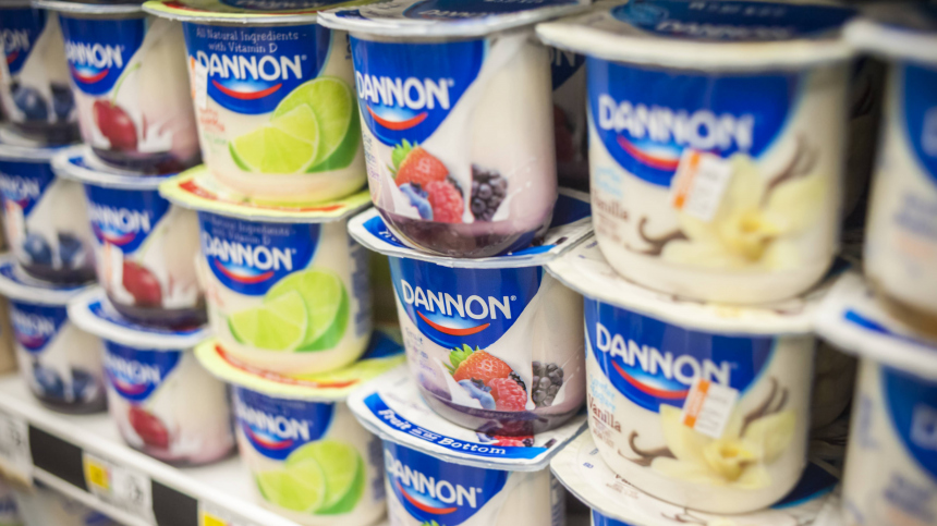 Danone списала активы в России на €200 млн