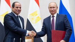 Путин проводит рабочую встречу с президентом Египта: главные темы