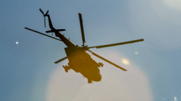 В Алтае вертолет Ми-8 загорелся при посадке