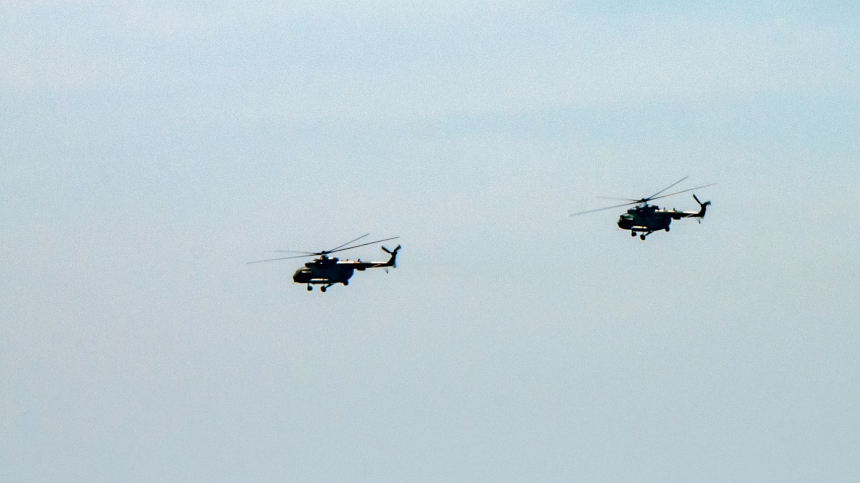 В Польше сообщили о якобы нарушении границы двумя белорусскими вертолетами