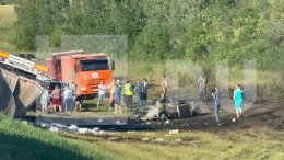 В страшном ДТП с участием грузовика на самарской трассе погибли два человека