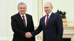 Владимир Путин провел телефонные переговоры с президентом Узбекистана Мирзиёевым