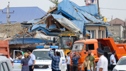 Путин: все переживают за семьи погибших и пострадавших при взрыве в Дагестане