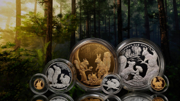 Центробанк выпустил в обращение памятные монеты серии «Сохраним наш мир»