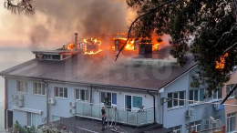 В Сочи произошел пожар в многоквартирном жилом доме