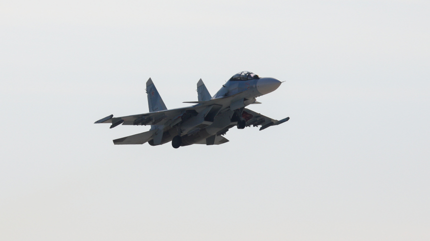 Истребитель Су-30 уничтожил украинский катер в районе острова Змеиный