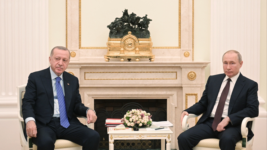 Источник назвал дату и место встречи Путина и Эрдогана