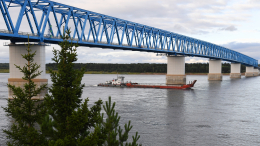 Путин по ВКС открыл мост через Енисей в Красноярском крае