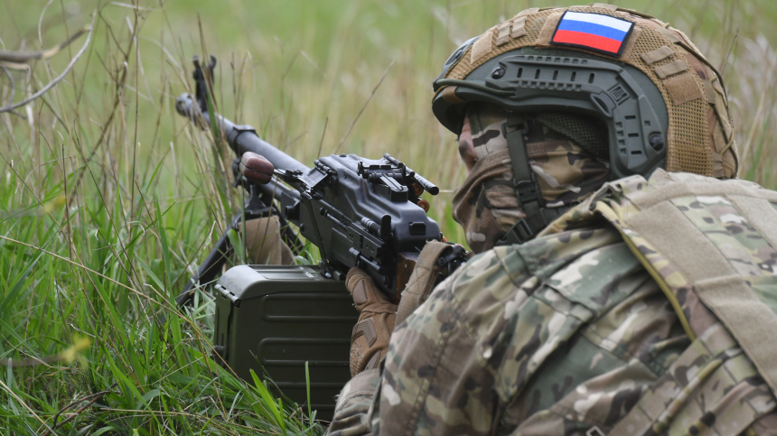 Дали подойти: российские десантники отразили атаку ВСУ с помощью пулеметов