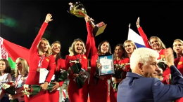 Женская сборная МЧС России стала чемпионом мира по пожарно-спасательному спорту
